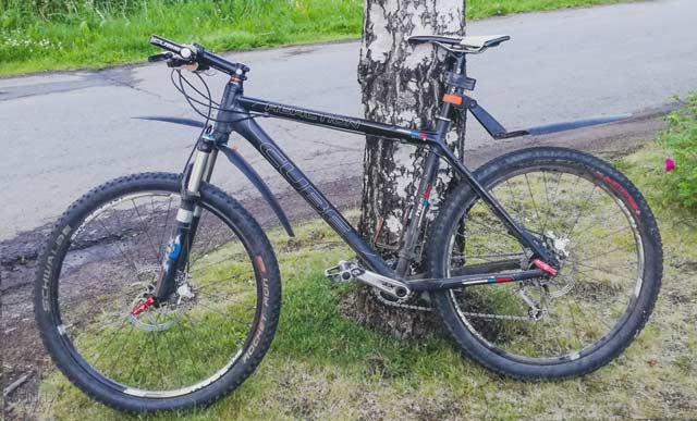 Mountain bike rental for men in Rokua