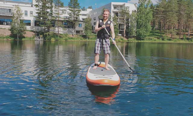Atteson rent sup boards in Rokua