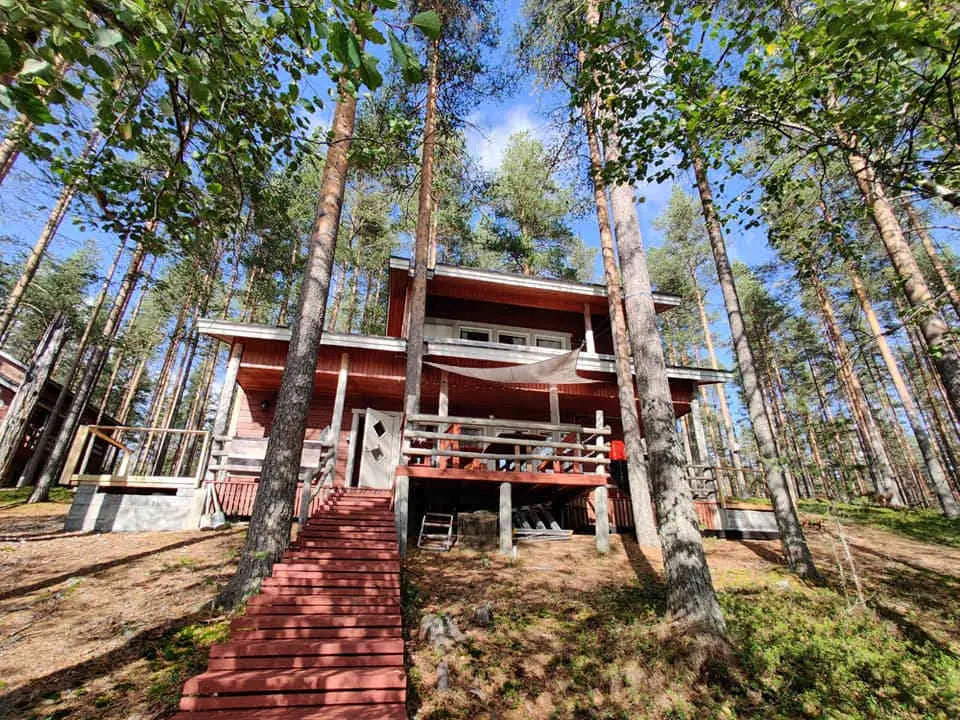 Vuokramökki Rokua - Kirvesjärven Simpukka